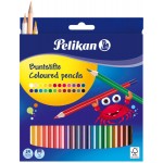 Set 24 creioane colorate Pelikan BS24LN