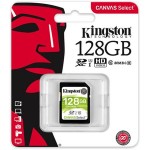 Card de memorie Kingston SDXC, 128GB, Class 10, UHS-I