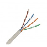 Cablu UTP Cat5 aluminiu cuprat (pret pe metru liniar)