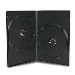 Carcasa DVD 2 disk-uri (negru)
