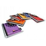 Carnetel Sigma cu spira 80 file A6, 70g/mp