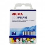 Pioneze cu bila Sigma, 100 buc