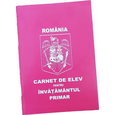 Carnet de elev pentru invatamantul primar
