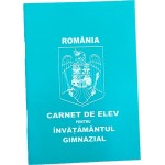 Carnet de elev pentru invatamantul gimnazial