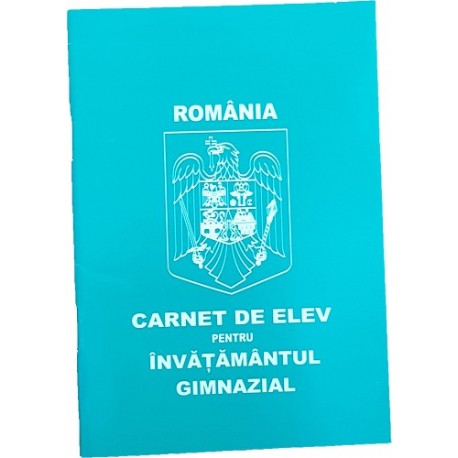 Carnet de elev pentru invatamantul gimnazial