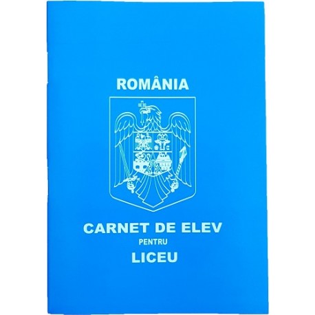 Carnet de elev pentru liceu