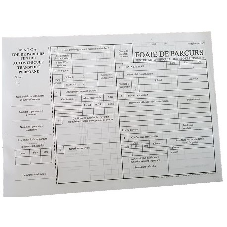 Foaie de parcurs