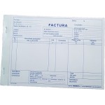 Facturier autocopiator A5 3 EX cu TVA