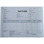 Facturier trei exemplare autocopiator