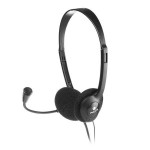 Casca multimedia cu microfon NGS, control volum
