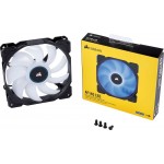 Ventilator Corsair Air Series AF140, 140mm, LED White, Low Noise Cooling Fan