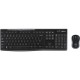 Kit Logitech Wireless Desktop MK270, USB 2.0, Negru