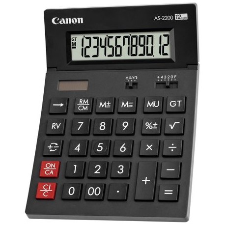 Calculator de birou Canon AS-2200, 12 digit