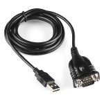 Cablu adaptor USB la port Serial 9 pin, RS 232