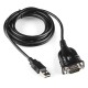 Cablu adaptor USB la port Serial 9 pin, RS 232