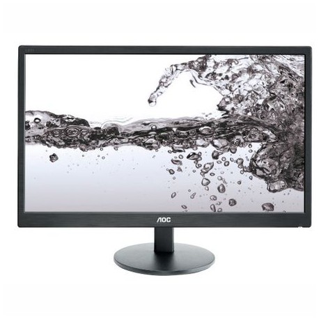 Monitor LED AOC 21.5", Wide, FHD, VGA, E2270SWN, Negru