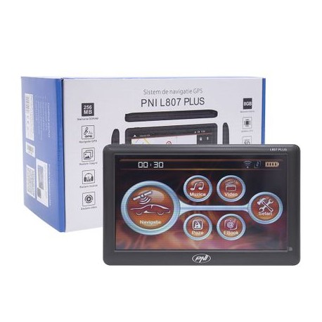 Sistem de navigatie GPS PNI, L807 PLUS, ecran 7 inch