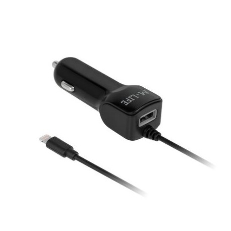 Incarcator auto Lightning + USB 2100 MA M-LIFE