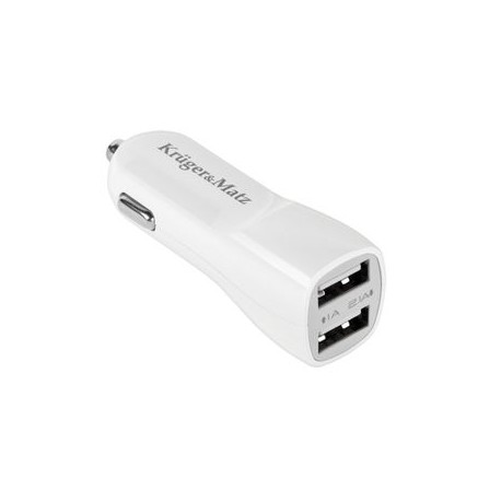 Incarcator auto USB DUAL 2.1A si 1A KRUGER&MATZ