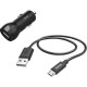 Set incarcare auto Hama: Incarcator Auto si Cablu micro USB, 2.4 A, Negru