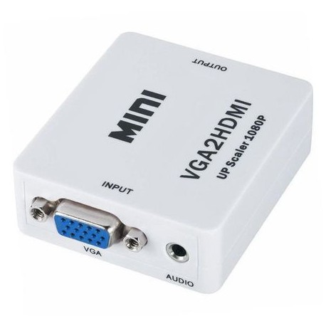 Convertor VGA audio(in) in HDMI (out), suporta 1080p Full HD