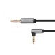 Cablu jack 3.5 tata - tata 90 grade, 1.8 m Kruger&Matz