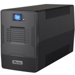 UPS MUSTEK Line Int. cu management, LCD, 1500VA/ 900W, AVR, 2 x IEC & 2 x Shucko, display LCD, USB, combo RJ45, Fan