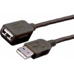 Prelungitor USB 3M USB 2.0 negru