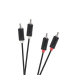 Cablu 2 x RCA tata - 2 x RCA tata CableTech