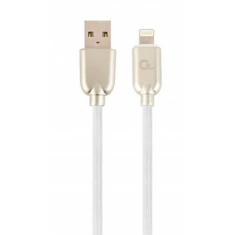 Cablu de date si incarcare Gembird, cauciuc 8-pin , 2 m