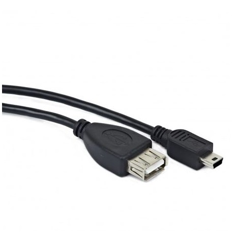 Cablu mini USB 2.0 Gembird, BM - AF, OTG, 15cm