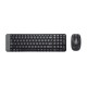 Kit Logitech Wireless Desktop MK220, USB 2.0, Negru