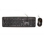 Kit Mouse+Tastatura Spacer SPDS-S6201, USB 2.0, Negru