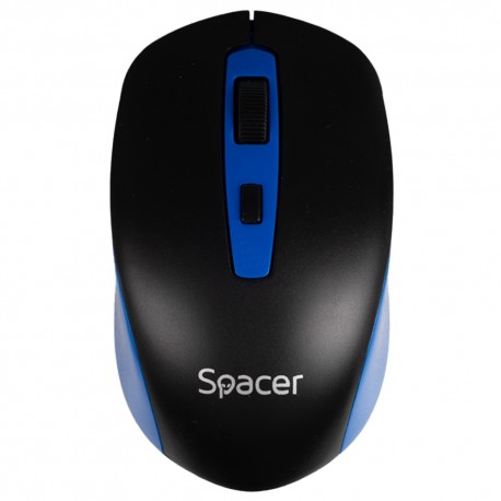 Mouse Wireless Spacer SPMO-WS01-BKBL, USB