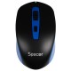 Mouse Wireless Spacer SPMO-WS01-BKBL, USB