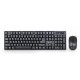 Kit Mouse+Tastatura wireless Gembird KBS-W-01, USB