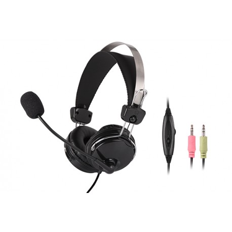Casti cu microfon, A4Tech HS-7P, Negru