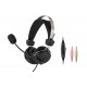 Casti cu microfon, A4Tech HS-7P, Negru