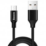 Cablu Baseus USB A catre USB Micro B, Negru