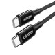 Cablu UGREEN USB-C PD, 100W