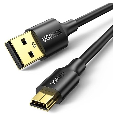 Cablu UGREEN USB-A catre USB Mini-B, Negru