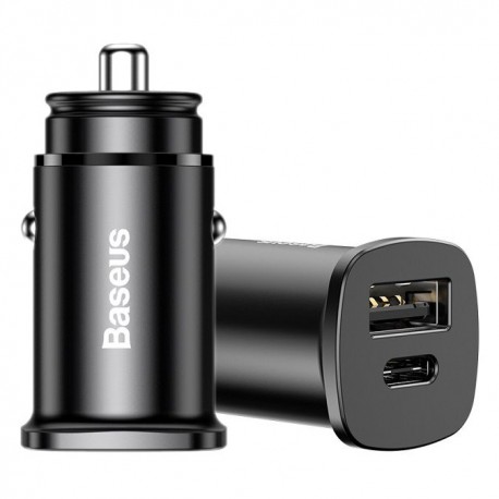 Incarcator masina Baseus, 30W, USB A + USB C