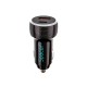 Incarcator masina Spacer, USB-A + USB-C, 17W
