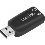 Adaptor audio microfon si speaker, LogiLink, USB 2.0