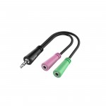 Adaptor splitter Jack 3.5mm, Hama
