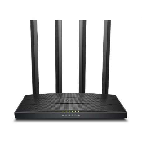 Router TP-Link Archer C6U, 4 porturi, Wi-Fi 5