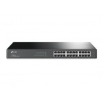 Switch TP-LINK TL-SG1024, 24 x 10/100/1000Mbps, montabil in rack 1U