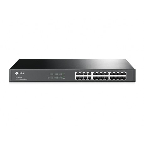 Switch TP-LINK TL-SG1024, 24 x 10/100/1000Mbps, montabil in rack 1U