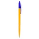Pix Ark Click Pen, Albastru, 1mm
