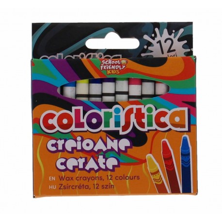Set 12 creioane cerate Coloristica